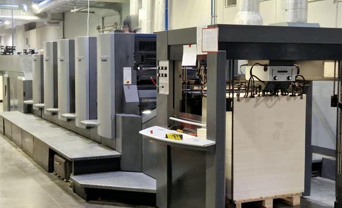HEIDELBERG CD 102 - 4 + LX