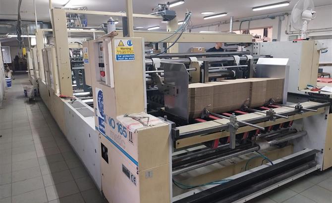 BOBST DOMINO 165 II A - 4 MATIC