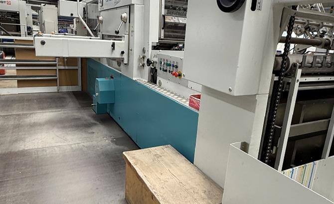 BOBST AUTOPLATINE SP 126 BMA FOILMAISTER