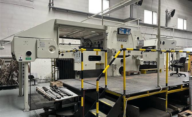 BOBST SUPER AUTOPLATEN SP 1650 E