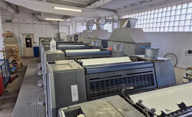 HEIDELBERG SM - 74 - 6 - P3 + L