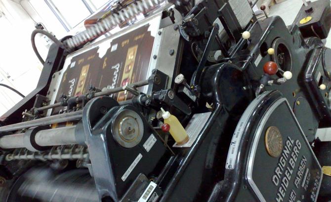 HEIDELBERG CYLINDER SBGZ  pro ražbu horkou folií