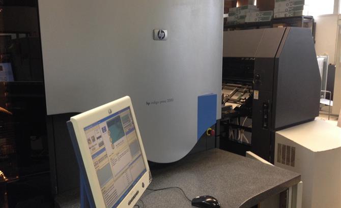 HP INDIGO PRESS 3000