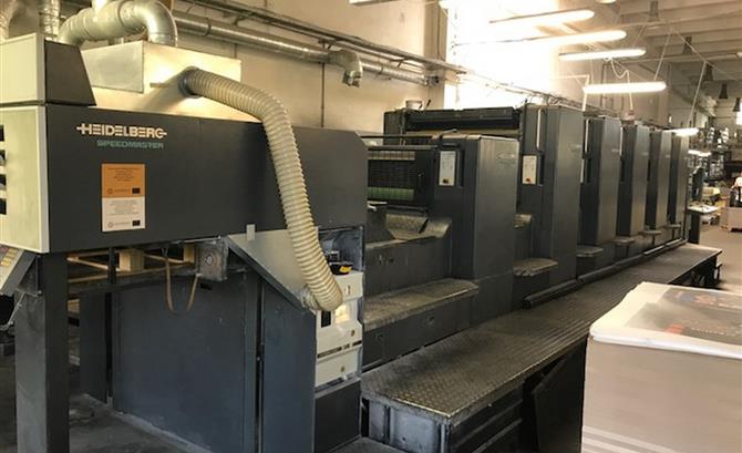 HEIDELBERG SM 102 - 5 + L